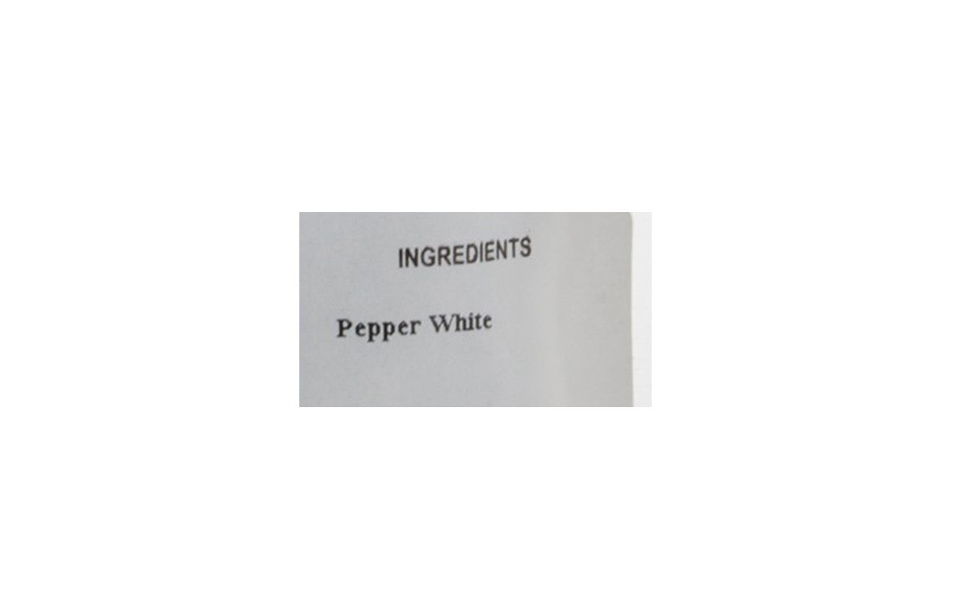 Brown Tree White Pepper    Pack  50 grams
